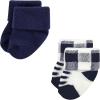 image:imageHudson Baby babygirls Cotton Rich Newborn and Terry SocksBlue Forest