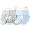 image:imageHudson Baby babygirls Cotton Rich Newborn and Terry SocksBlue Star