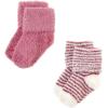 image:imageHudson Baby babygirls Cotton Rich Newborn and Terry SocksBlush Pink Stripe