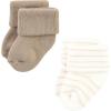 image:imageHudson Baby babygirls Cotton Rich Newborn and Terry SocksBlush Stripe