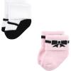image:imageHudson Baby babygirls Cotton Rich Newborn and Terry SocksBows 12pack