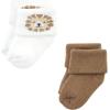 image:imageHudson Baby babygirls Cotton Rich Newborn and Terry SocksBrave Lion