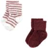 image:imageHudson Baby babygirls Cotton Rich Newborn and Terry SocksBurgundy Heart