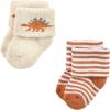 image:imageHudson Baby babygirls Cotton Rich Newborn and Terry SocksDinosaur Explorer