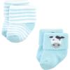 image:imageHudson Baby babygirls Cotton Rich Newborn and Terry SocksFarm 8pack