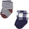 image:imageHudson Baby babygirls Cotton Rich Newborn and Terry SocksFootball