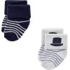 image:imageHudson Baby babygirls Cotton Rich Newborn and Terry SocksGentleman 12pack