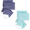 image:imageHudson Baby babygirls Cotton Rich Newborn and Terry SocksGray Whale