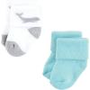 image:imageHudson Baby babygirls Cotton Rich Newborn and Terry SocksGray Whale