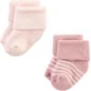 image:imageHudson Baby babygirls Cotton Rich Newborn and Terry SocksMauve Taupe