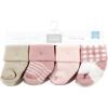 image:imageHudson Baby babygirls Cotton Rich Newborn and Terry SocksMauve Taupe