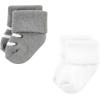 image:imageHudson Baby babygirls Cotton Rich Newborn and Terry SocksModern Elephant