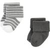image:imageHudson Baby babygirls Cotton Rich Newborn and Terry SocksModern Elephant