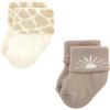 image:imageHudson Baby babygirls Cotton Rich Newborn and Terry SocksModern Giraffe