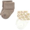image:imageHudson Baby babygirls Cotton Rich Newborn and Terry SocksModern Giraffe