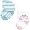 image:imageHudson Baby babygirls Cotton Rich Newborn and Terry SocksModern Rainbow