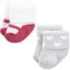 image:imageHudson Baby babygirls Cotton Rich Newborn and Terry SocksMom and Dad Girl Pink Black 12pack