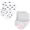 image:imageHudson Baby babygirls Cotton Rich Newborn and Terry SocksMom and Dad Girl Pink Black 12pack