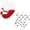 image:imageHudson Baby babygirls Cotton Rich Newborn and Terry SocksMom and Dad Girl Red Black 12pack