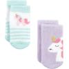 image:imageHudson Baby babygirls Cotton Rich Newborn and Terry SocksMulticolor Unicorn