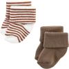 image:imageHudson Baby babygirls Cotton Rich Newborn and Terry SocksNeutral Brown