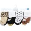 image:imageHudson Baby babygirls Cotton Rich Newborn and Terry SocksNeutral Leopard