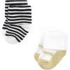 image:imageHudson Baby babygirls Cotton Rich Newborn and Terry SocksNeutral Leopard