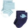 image:imageHudson Baby babygirls Cotton Rich Newborn and Terry SocksOcean Friends