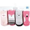 image:imageHudson Baby babygirls Cotton Rich Newborn and Terry SocksPink Animals