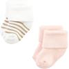 image:imageHudson Baby babygirls Cotton Rich Newborn and Terry SocksPink Cheetah