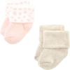 image:imageHudson Baby babygirls Cotton Rich Newborn and Terry SocksPink Cheetah