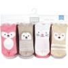 image:imageHudson Baby babygirls Cotton Rich Newborn and Terry SocksPink Girl Woodland
