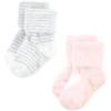 image:imageHudson Baby babygirls Cotton Rich Newborn and Terry SocksPink Heart