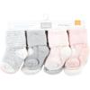 image:imageHudson Baby babygirls Cotton Rich Newborn and Terry SocksPink Heart