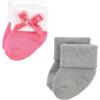 image:imageHudson Baby babygirls Cotton Rich Newborn and Terry SocksPink Love