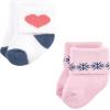 image:imageHudson Baby babygirls Cotton Rich Newborn and Terry SocksPink Love