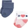 image:imageHudson Baby babygirls Cotton Rich Newborn and Terry SocksPink Love