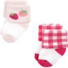 image:imageHudson Baby babygirls Cotton Rich Newborn and Terry SocksPink Strawberry