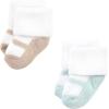 image:imageHudson Baby babygirls Cotton Rich Newborn and Terry SocksSoft Earth Tone Shoes