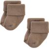 image:imageHudson Baby babygirls Cotton Rich Newborn and Terry SocksSolid Beige Brown