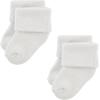 image:imageHudson Baby babygirls Cotton Rich Newborn and Terry SocksSolid Gray White