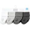 image:imageHudson Baby babygirls Cotton Rich Newborn and Terry SocksSolid Gray White