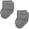 image:imageHudson Baby babygirls Cotton Rich Newborn and Terry SocksSolid Gray White