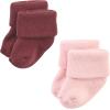 image:imageHudson Baby babygirls Cotton Rich Newborn and Terry SocksSolid Pink Neutral