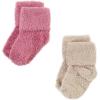 image:imageHudson Baby babygirls Cotton Rich Newborn and Terry SocksSolid Wild Rose Pink