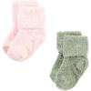 image:imageHudson Baby babygirls Cotton Rich Newborn and Terry SocksSolid Wild Rose Pink