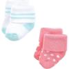 image:imageHudson Baby babygirls Cotton Rich Newborn and Terry SocksStrawberry 12pack