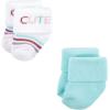 image:imageHudson Baby babygirls Cotton Rich Newborn and Terry SocksStrawberry 8pack