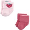 image:imageHudson Baby babygirls Cotton Rich Newborn and Terry SocksStrawberry 8pack