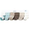 image:imageHudson Baby babygirls Cotton Rich Newborn and Terry SocksTeal Brown Stripe